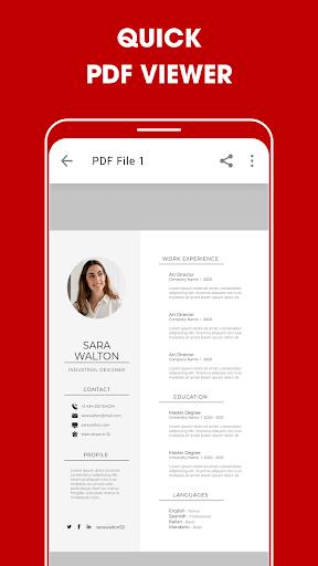 PDF Reader - PDF Viewer 2023 Ekran Görüntüsü 0