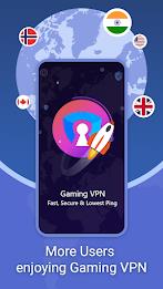 Gaming VPN | Cleaner & Booster Tangkapan skrin 0