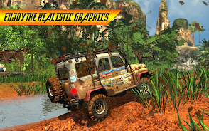 Offroad Jeep Driving Simulator スクリーンショット 0