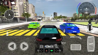 Traffic Car Driving Simulator 스크린샷 1