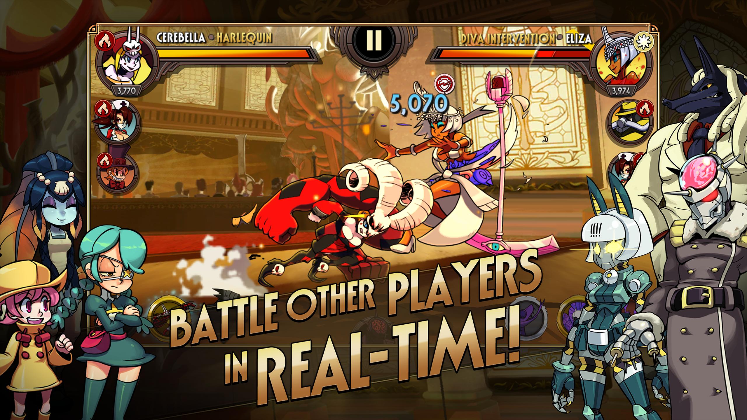 Skullgirls: RPG de Lucha Captura de pantalla 1