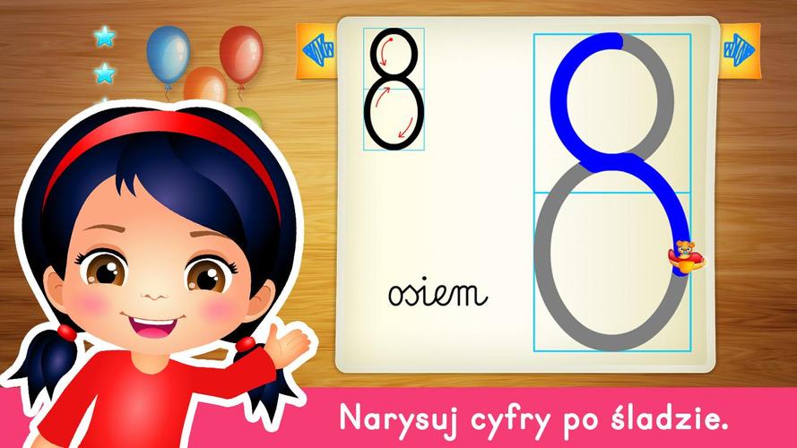 Matematyka dla Dzieci - Cyfry Captura de tela 2