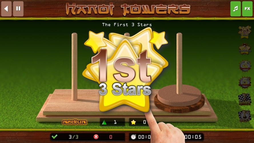 The Hanoi Towers Lite スクリーンショット 1