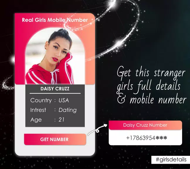 Girls Mobile Number (Girlfriend Calling Prank) ภาพหน้าจอ 3