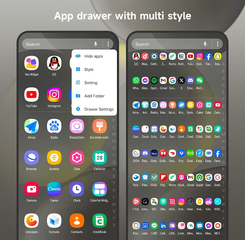 Cool S24 Launcher Galaxy OneUI Mod Capture d'écran 2