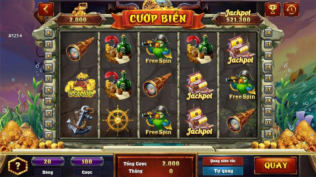 Bắn Cá Rồng - Bắn Cá Slot Screenshot 1