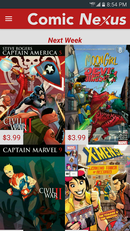 Comic Nexus Zrzut ekranu 0