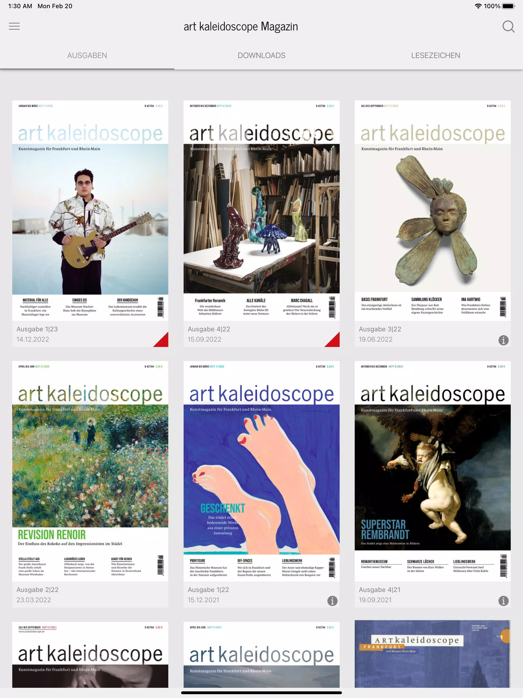 art kaleidoscope Magazin应用截图第0张