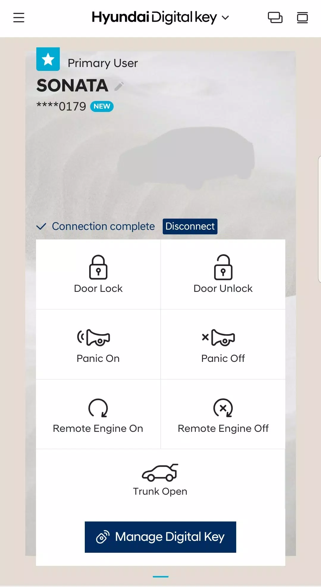 Hyundai Digital Key Ekran Görüntüsü 3