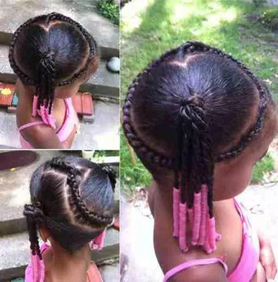 Braid Hairstyle Woman & Child Tangkapan skrin 0