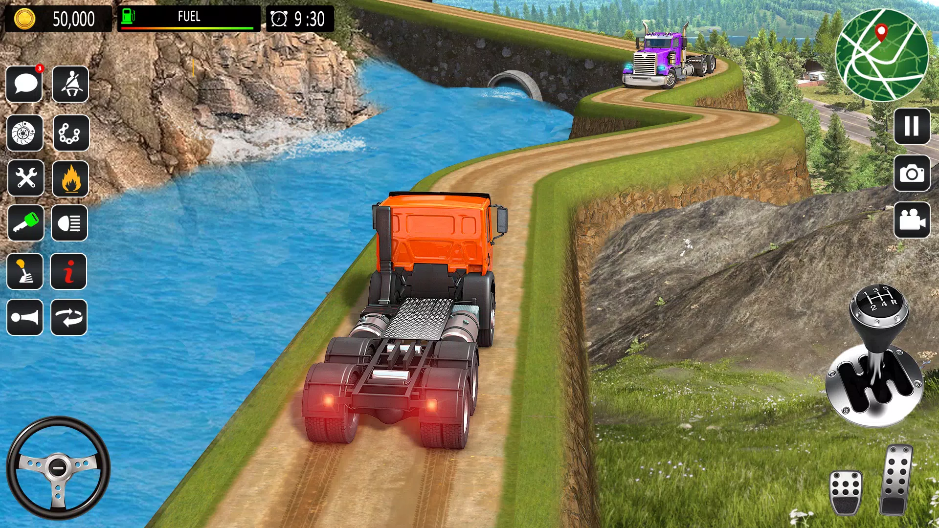 Mountain Truck Driving Games Capture d'écran 3