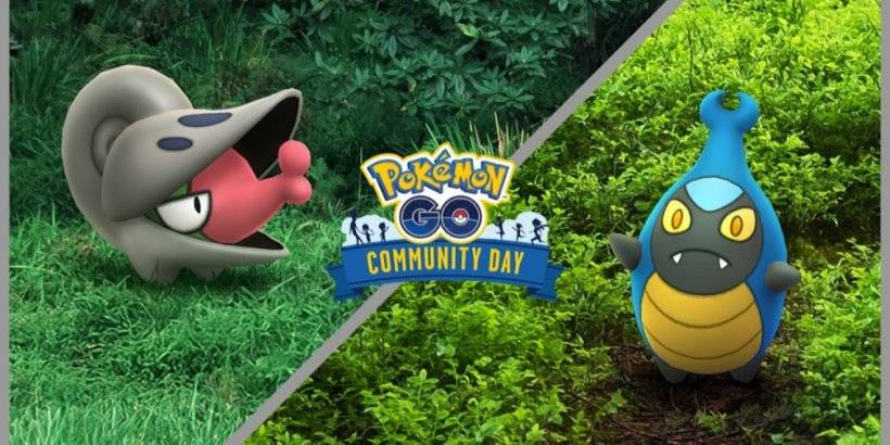 Karrablast y Shelmet Star en el día comunitario de Pokémon Go's Febrero 2025