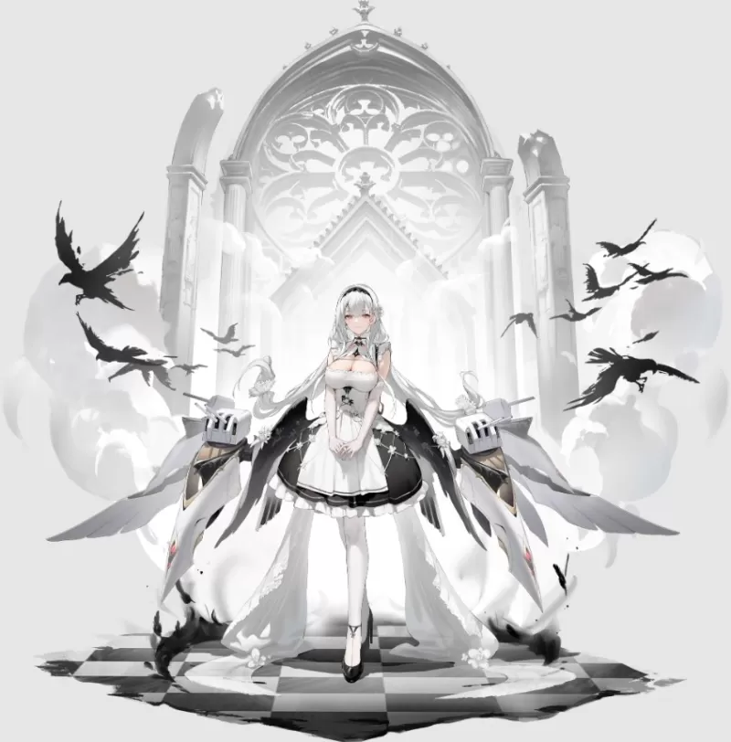 Azur Lane Scylla: Klasse, Fähigkeiten, Ausrüstung, optimale Flottenhandbuch