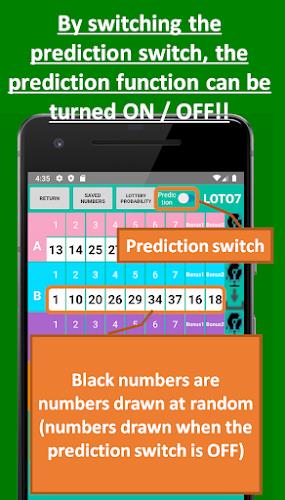 Loto prediction machine Capture d'écran 1