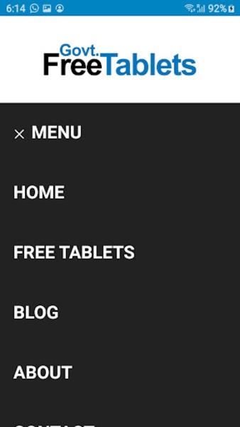 Free Government Tablets Zrzut ekranu 2