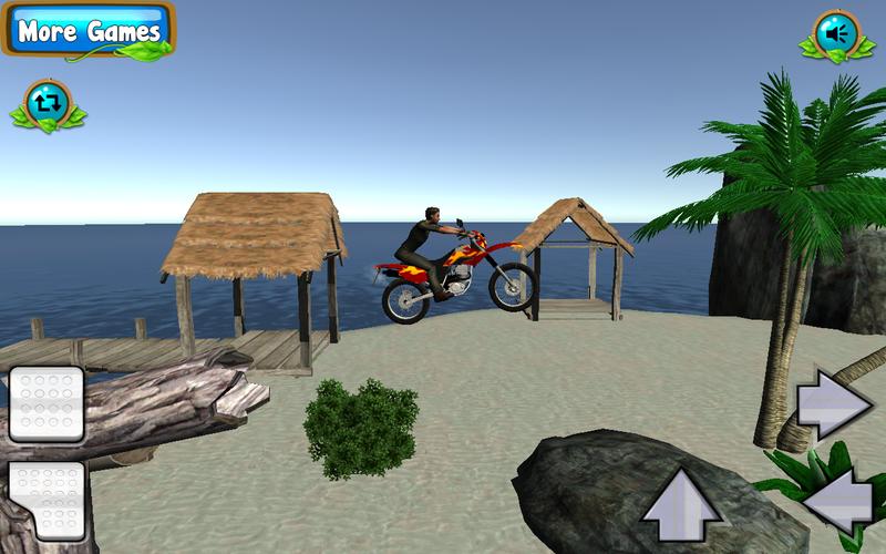 Bike Tricks: Hawaii Trails Capture d'écran 0