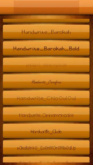 Handwrite Font Style Free Captura de tela 1