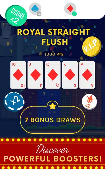 Shuffle Card Puzzle: Offline game Ảnh chụp màn hình 1