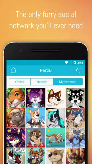 FERZU - Furries Social Network Скриншот 0