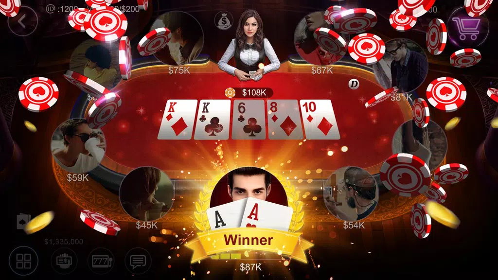 ไพ่เท็กซัสฉบับมือโปรไทย HD – Artrix Poker Ekran Görüntüsü 0