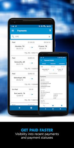 TQL Carrier Dashboard Schermafbeelding 2