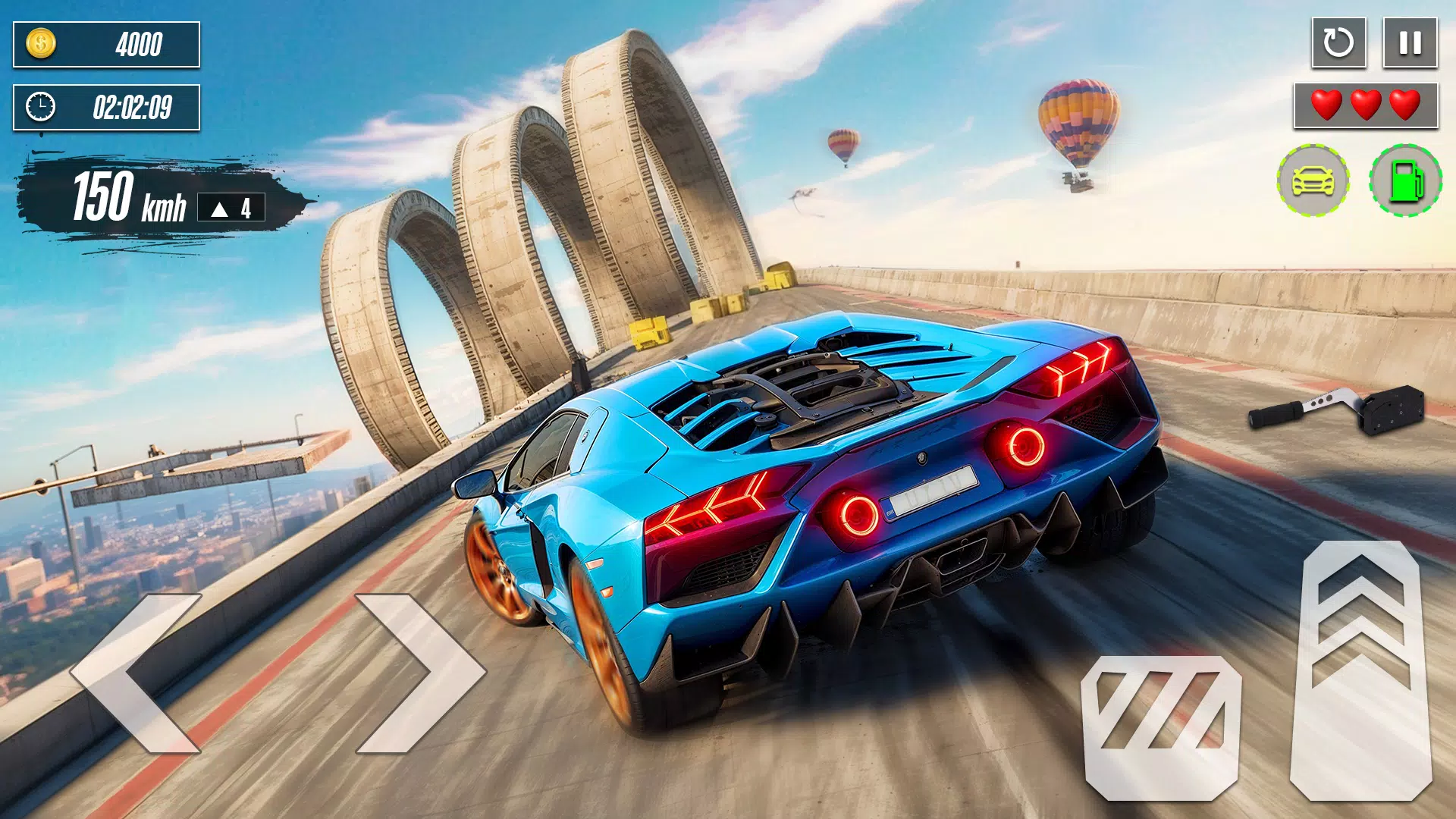 Schermata Mega Ramp Stunt: GT Car Racing 3