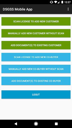 DSGSS Mobile App Screenshot 1
