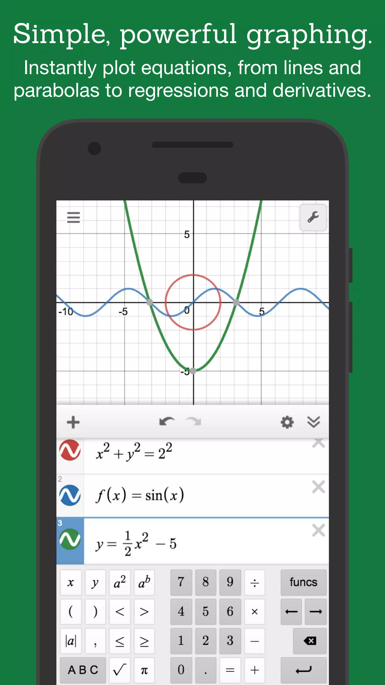 Schermata Desmos 0