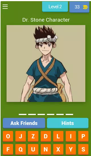 Dr Stone Quiz Скриншот 2