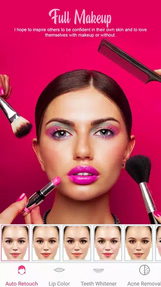 Beauty Face Makeover Camera Zrzut ekranu 3