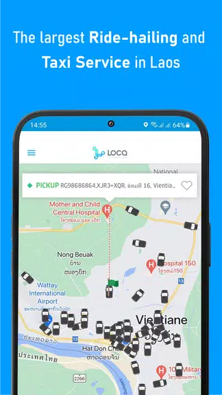 Schermata LOCA - Lao Taxi & Super App 1