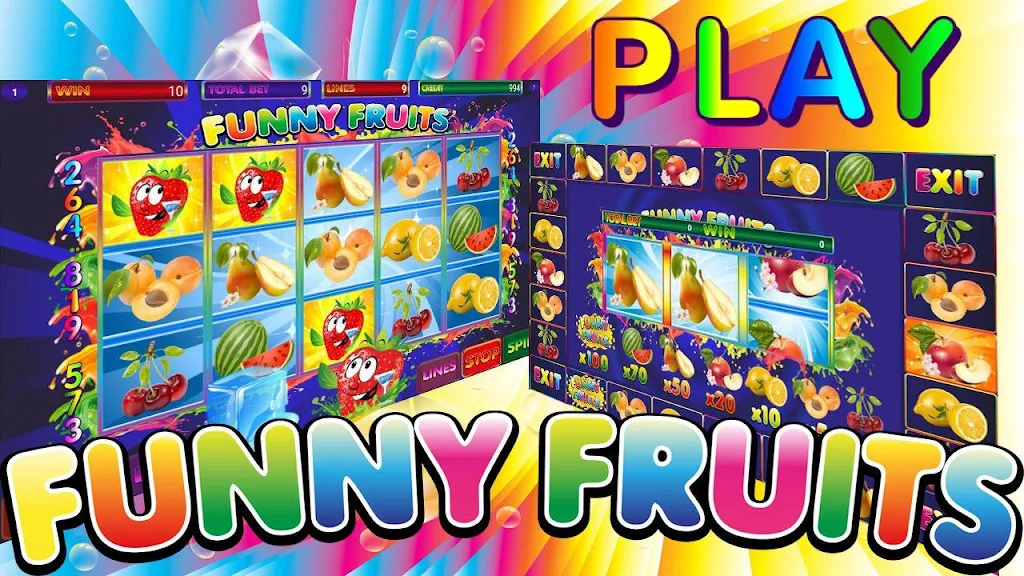 Funny Fruits Slot Ảnh chụp màn hình 2