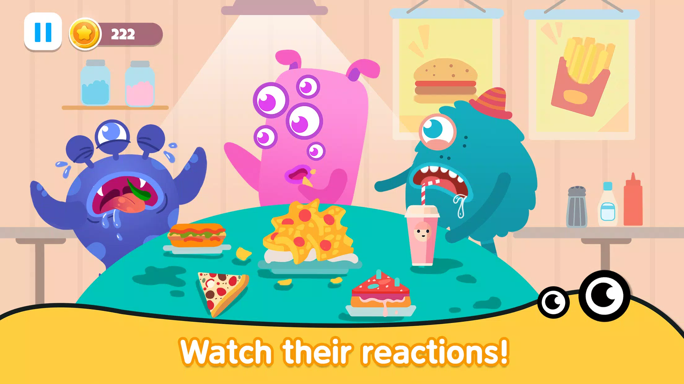 Schermata Kitchen monster games for kids 2