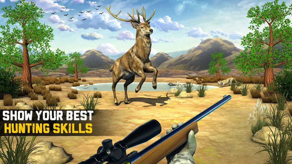 Schermata Wild Animal Hunting 3D Offline 1