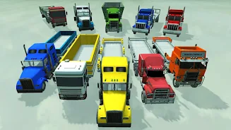 Transporter Truck Driving 3D Скриншот 3