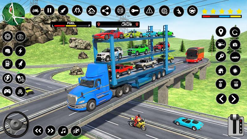 Car Transporter PRO Truck Game Screenshot 2