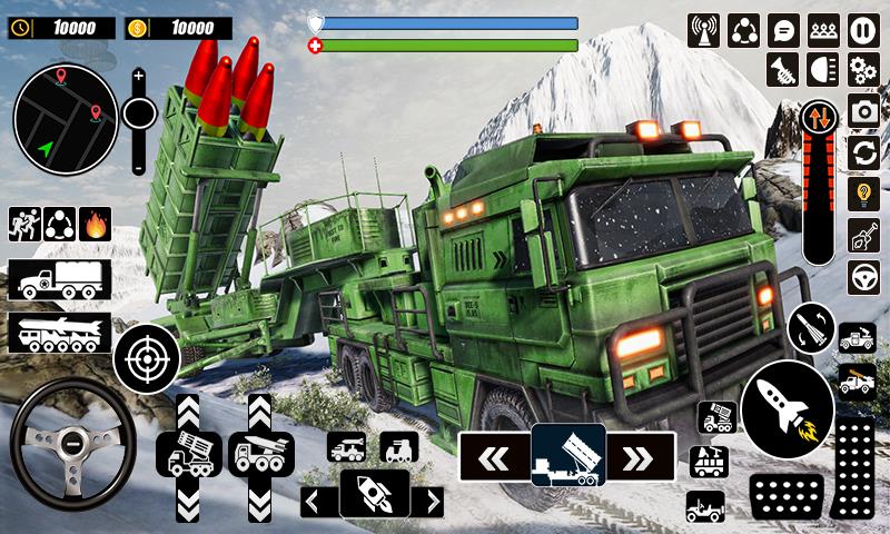 US Army Missile Launcher Game Screenshot 0