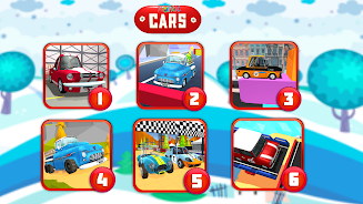 Animated puzzles cars Screenshot 1