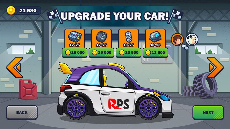 Racing Hills! Offroad Car Game Скриншот 1