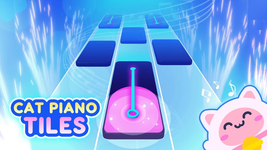Cat Piano Tiles स्क्रीनशॉट 0
