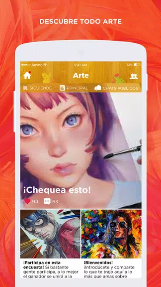Arte Amino para La Ilustración Tangkapan skrin 1