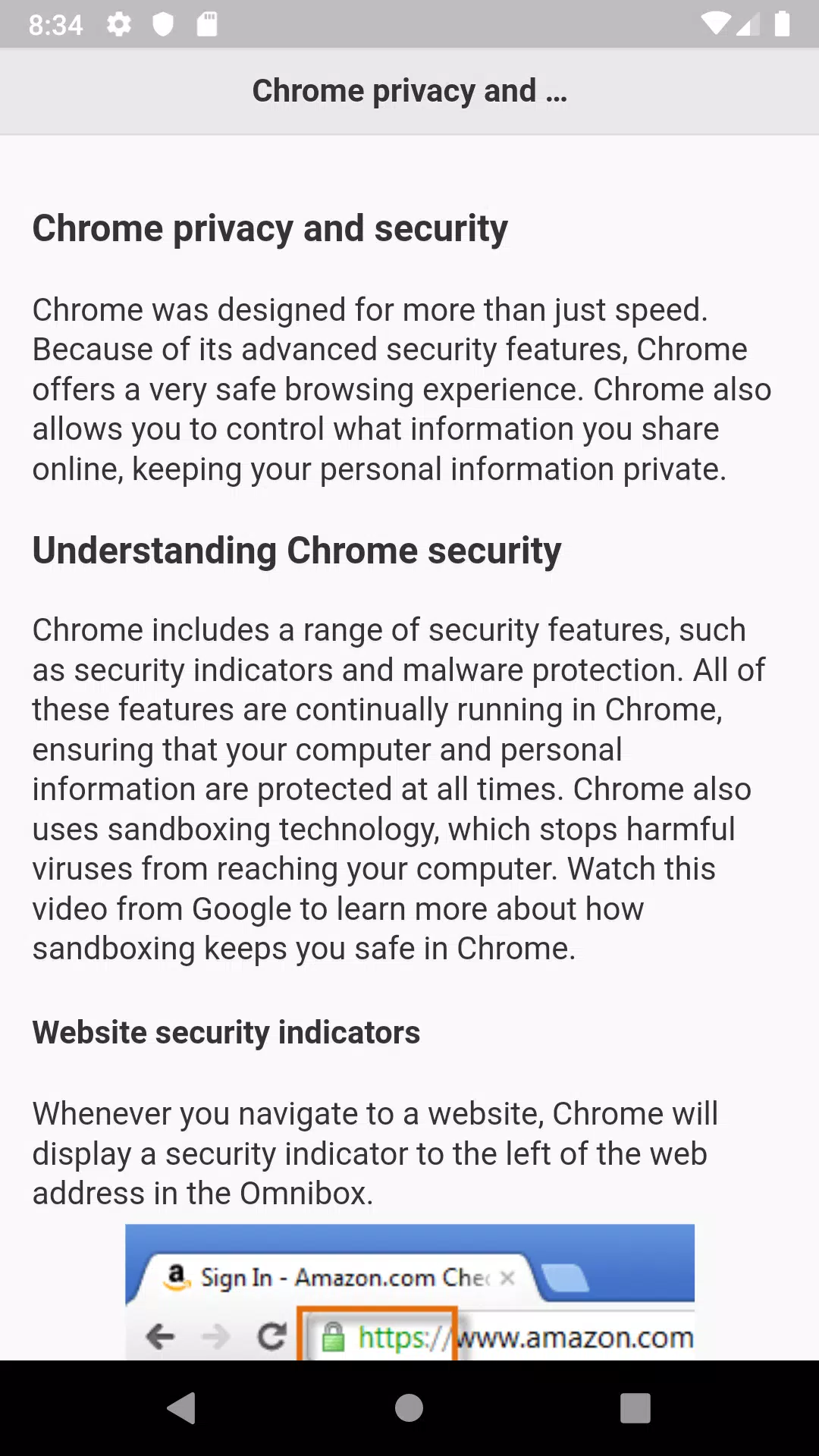 Tutorials for Web Browser Capture d'écran 1