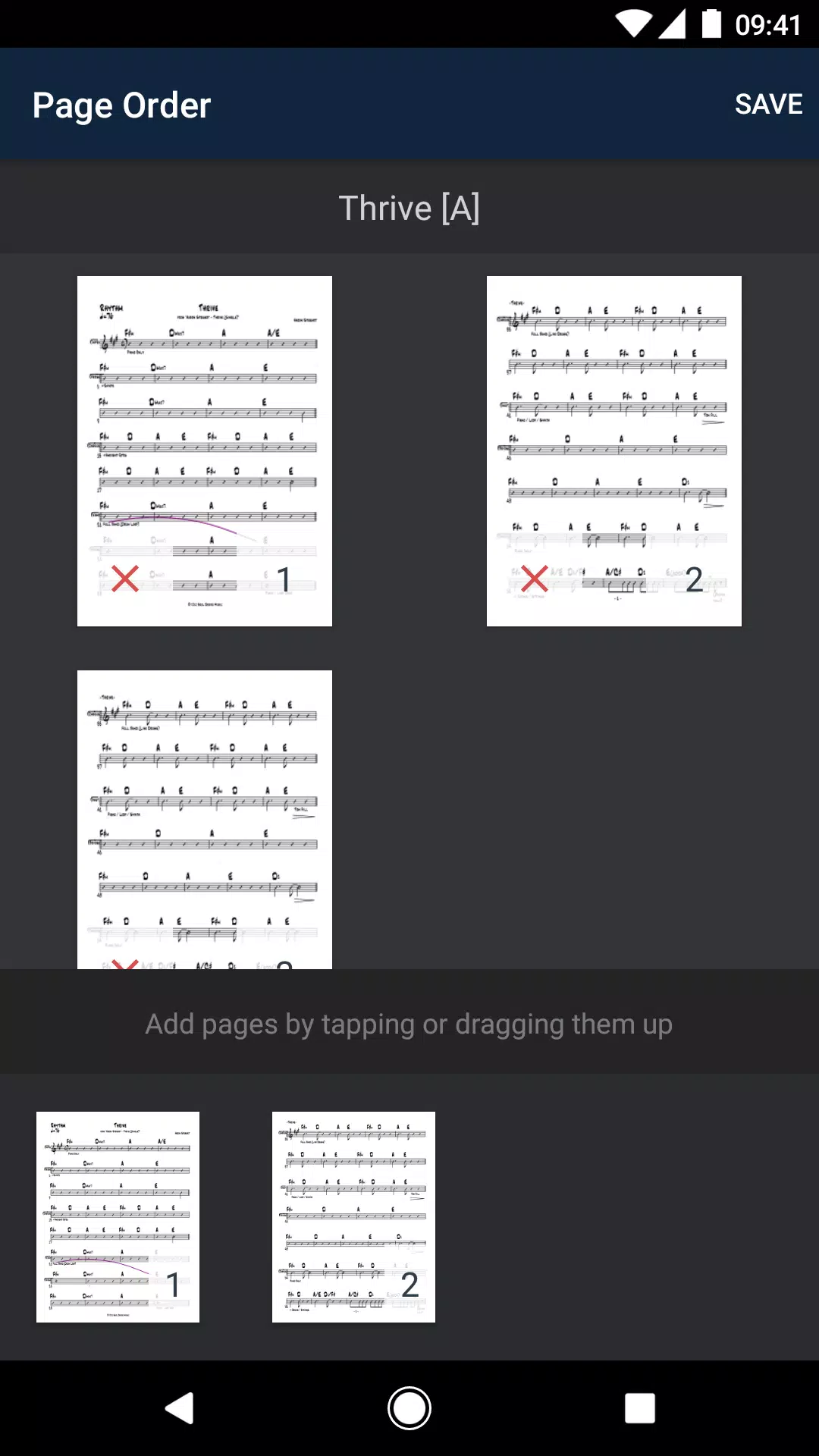 Planning Center Music Stand Schermafbeelding 3