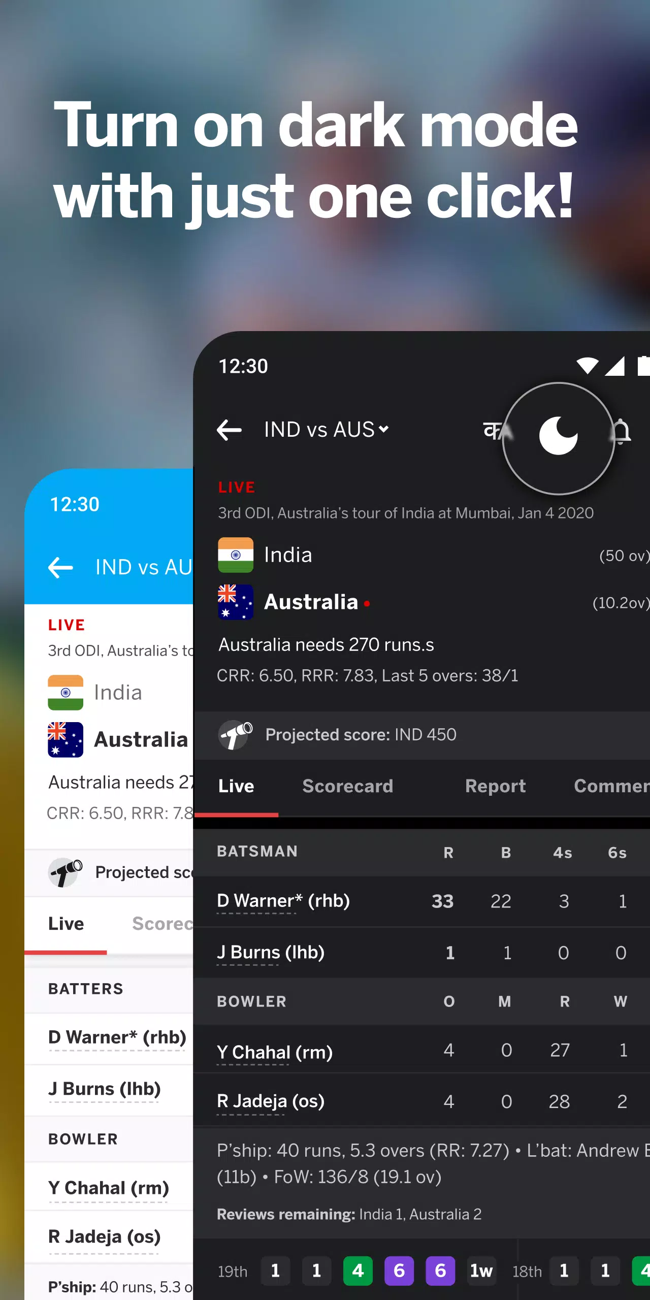 ESPNcricinfo - Live Cricket應用截圖第2張