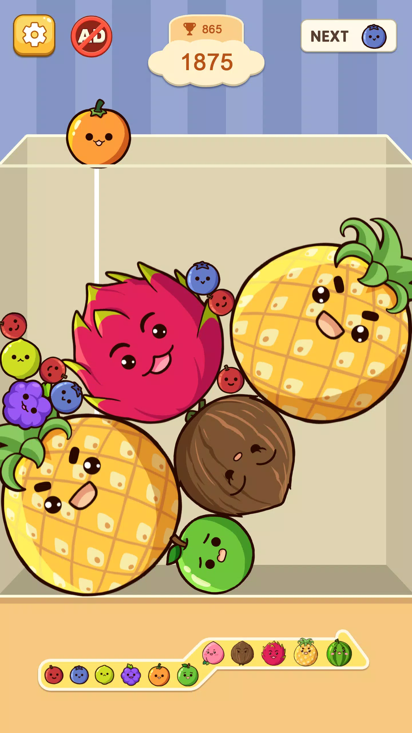 Fruit Merge: Juicy Drop Game ภาพหน้าจอ 3