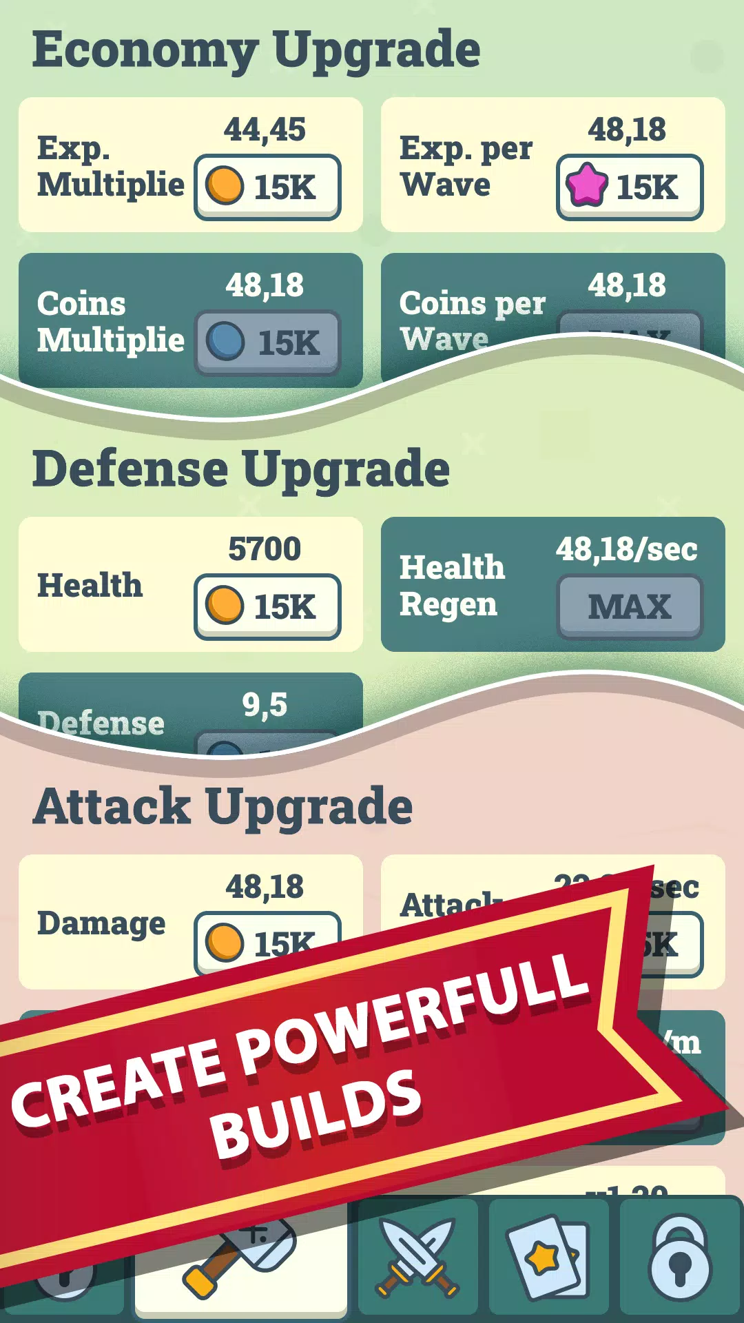 Idle Defender Schermafbeelding 1