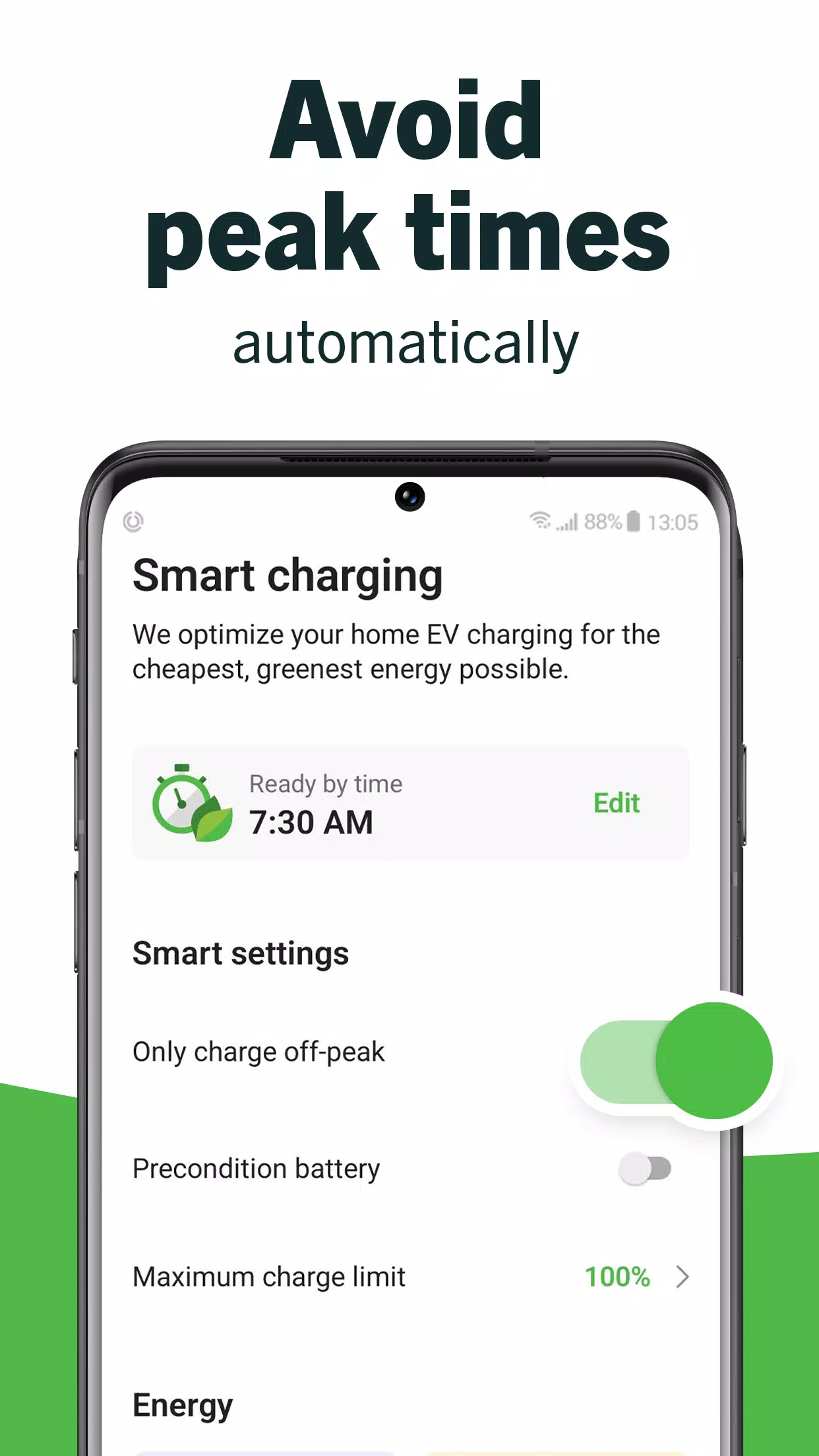 ev.energy: Home EV Charging スクリーンショット 3