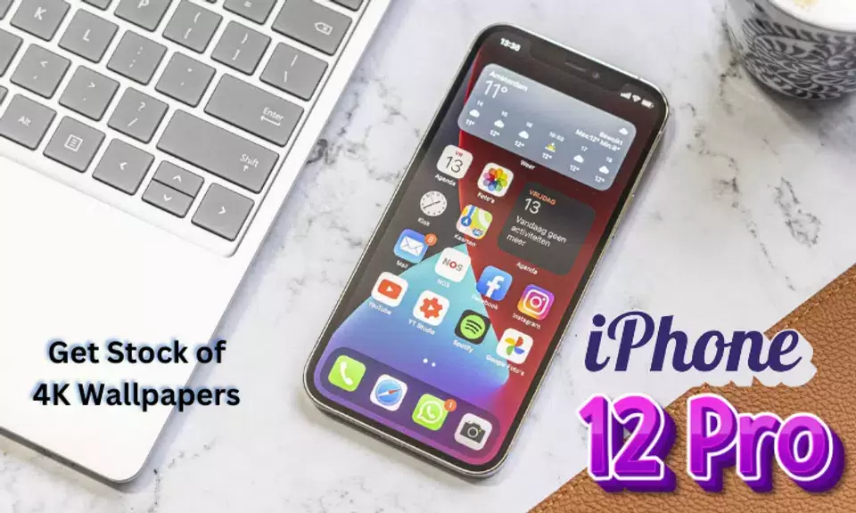 iPhone 12 Pro Launcher Themes Ảnh chụp màn hình 3