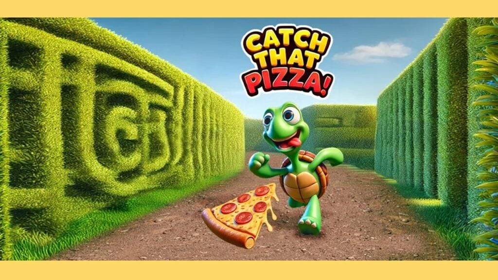 テレポートピザ：そのピザ迷路ゲームのキャッチをナビゲートします