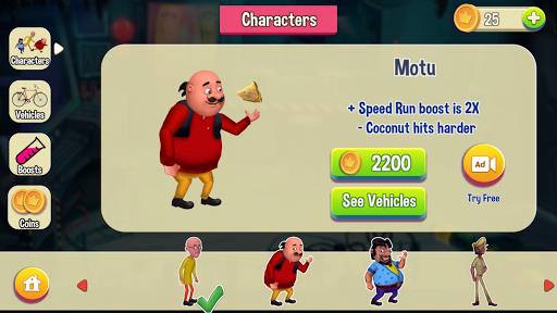 Motu Patlu Game Ảnh chụp màn hình 1